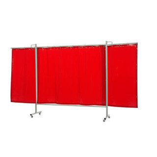 Ecran Soudure Triptyque Orange 375Cm De Large | CEPRO